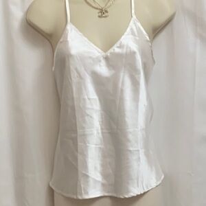 White Satin Camisole